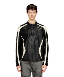 メンズ レザージャケット L-COBB（その他アウター）｜DIESEL