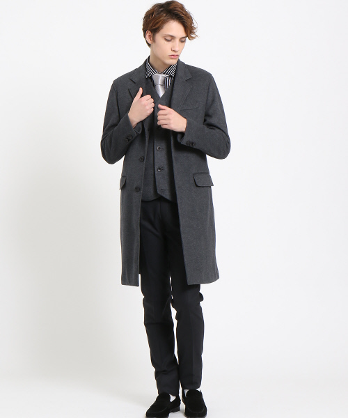 ABAHOUSE（アバハウス）の「【ライナー付】フラノジャージチェスター