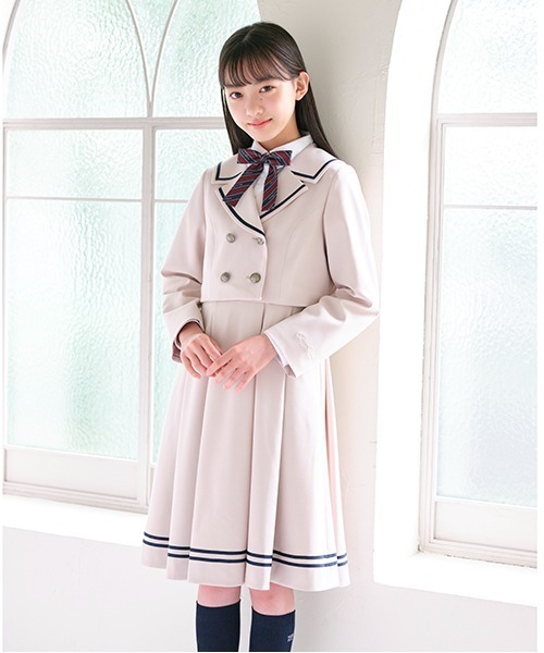 セーラーショートジャケット＆ジャンパースカートセット（スーツセット