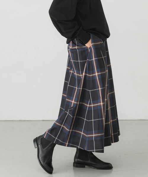 かぐれ（カグレ）の「ビッグチェックタックスカート（スカート）」 - WEAR