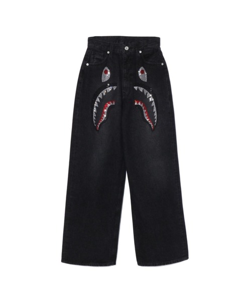 A BATHING APE（アベイシングエイプ）の「CRYSTAL STONE SHARK HIGH