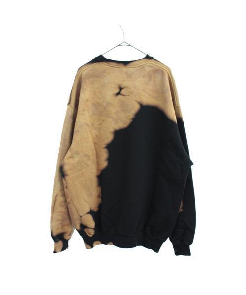 ブランド古着】ブリーチ加工スウェットトレーナー（スウェット
