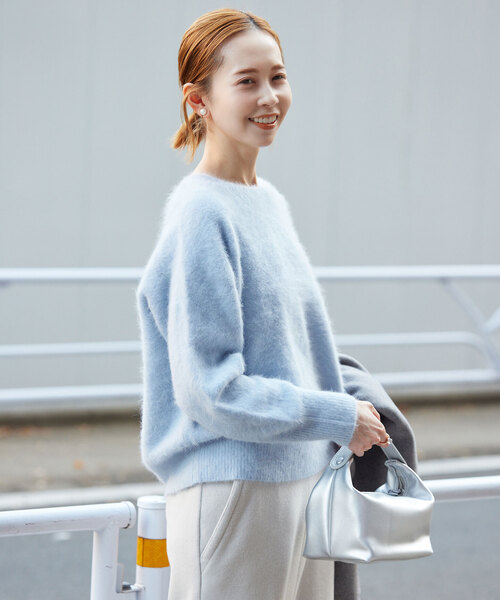 SLOBE IENA（スローブイエナ）の「《追加》フォックスカシミヤプル