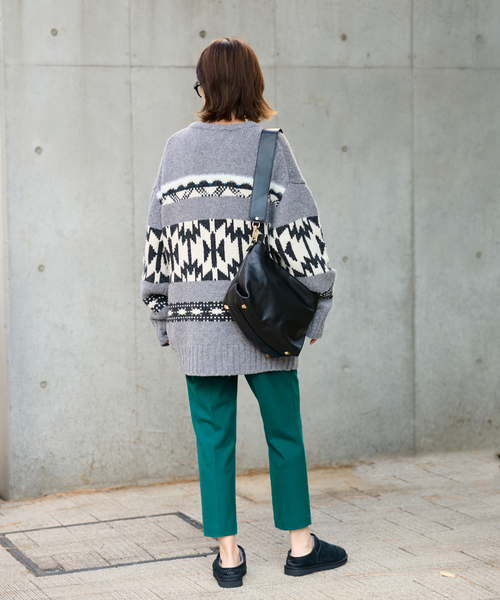 FRAMeWORK（フレームワーク）の「≪追加≫ジャガードZIPカーディガン2