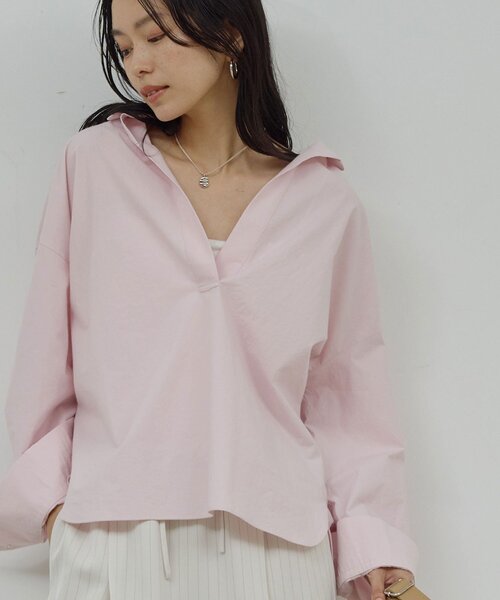 セール】スキッパーシャツ（シャツ/ブラウス）｜GALLARDAGALANTE（ガ