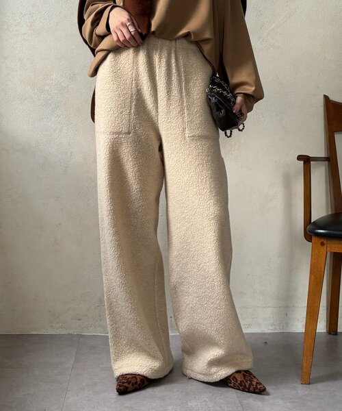 セール】ボアパンツ（その他パンツ）｜DouDou（ドゥドゥ）の