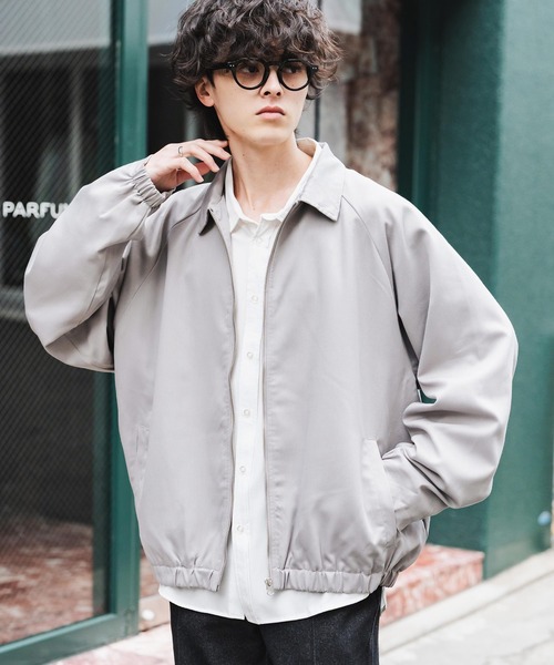 オーバーサイズドルマンスリーブショートブルゾン（ブルゾン）｜Rocky