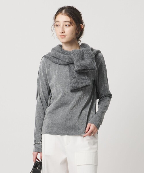 ラメ ロングスリーブ カットソー（Tシャツ/カットソー）｜UNITED