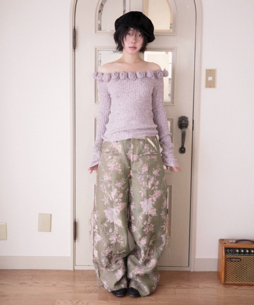 INSIDE OUT JACQUARD PANTS/インサイドアウトジャガードパンツ（その他