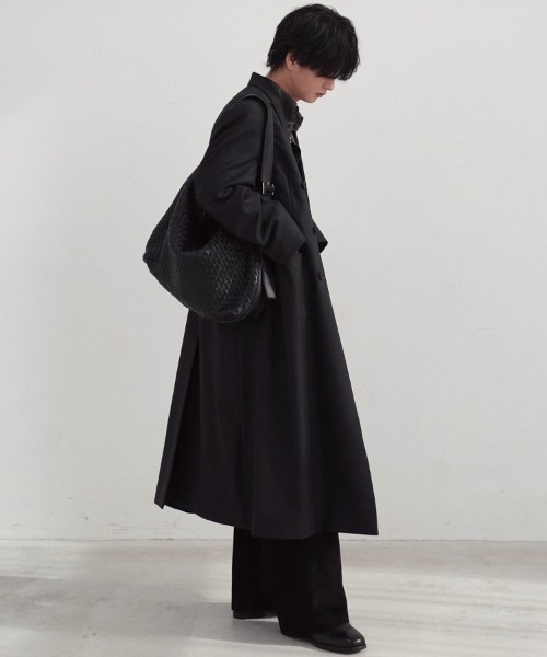 セール】DOUBLE BREASTED CHESTER（チェスターコート）｜LIDNM（リドム