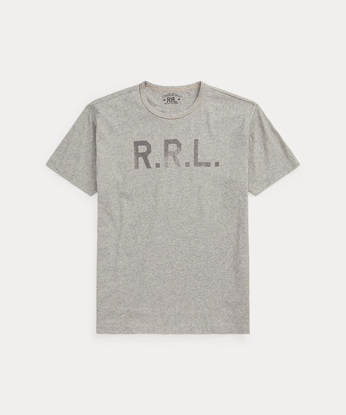 ロゴ ジャージー Tシャツ（Tシャツ/カットソー）｜RRL（ダブル アール
