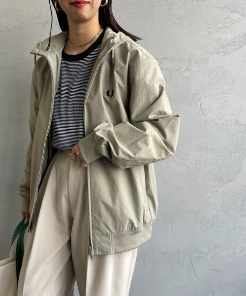 FRED PERRY フレッドペリー ヘリンボーン ジャケット ヒットユニオン