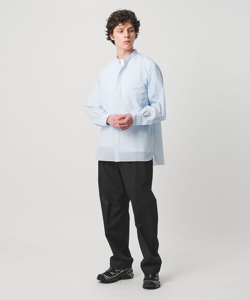 スムース タイプライター 2プリーツ リラックス トラウザース