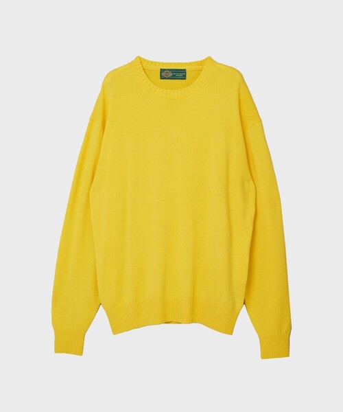 gim context/ジムコンテキスト】Cashmere Long Sleeve Knit T-shirt