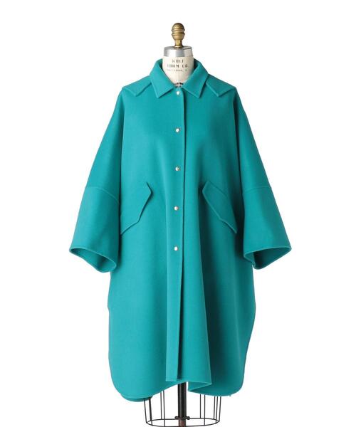 Drawer（ドゥロワー）の「Drawer ウールケヌキポンチョコート（その他