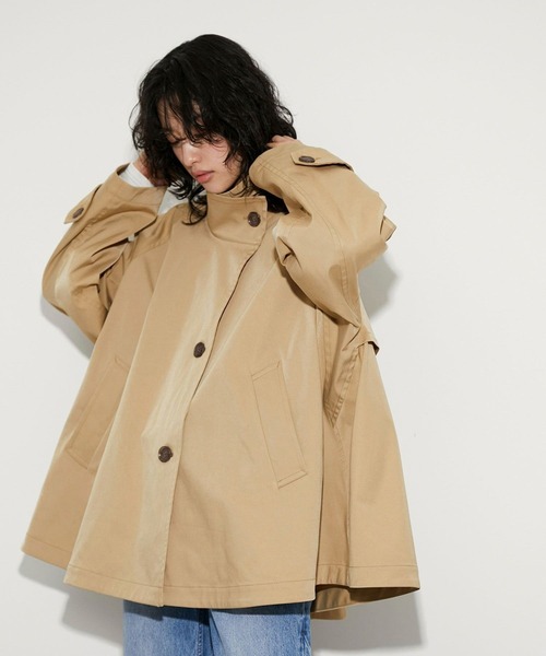 フレアーミドルトレンチコート（トレンチコート）｜ADAM ET ROPE