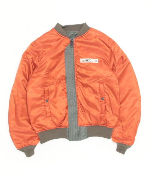 AVIREX（アヴィレックス）の「《REBUILD COLLECTION》MA-1 ステンシル