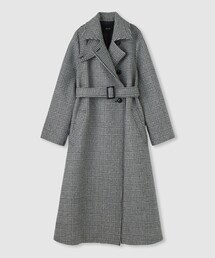 allureville（アルアバイル）の「二重織ダブルブレストコート