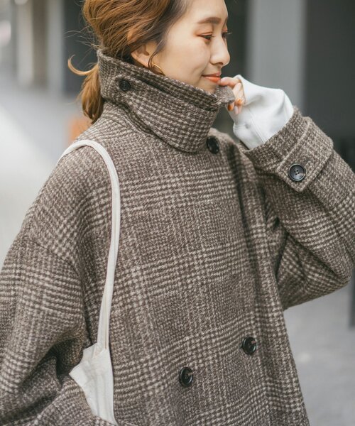 Spick & Span（スピックアンドスパン）の「Wスライバーチェックハーフ