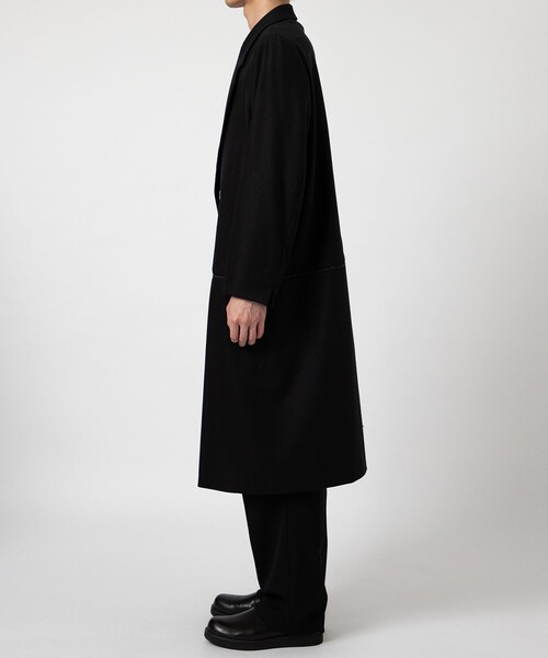 ETHOSENS/エトセンス】Flannel 3way coat（チェスターコート