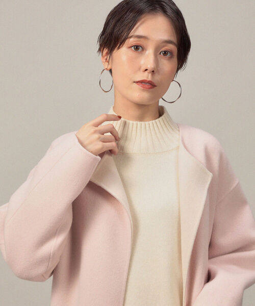 NOLLEY'S Sophi（ノーリーズソフィ）の「バイカラーリバーノーカラー