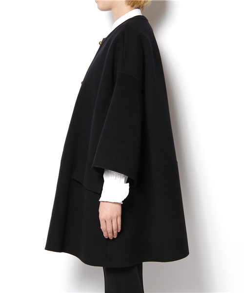 Drawer（ドゥロワー）の「Drawer ダブルフェイス ドロップショルダー