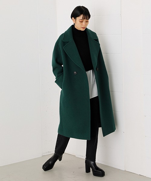 OVERSIZE CHESTER COAT/オーバーサイズチェスターコート（チェスター