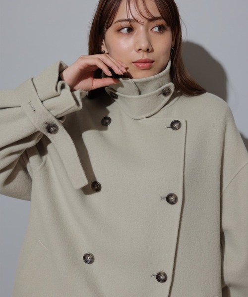 Mystrada（マイストラーダ）の「スタンドカラーコート（ダウン