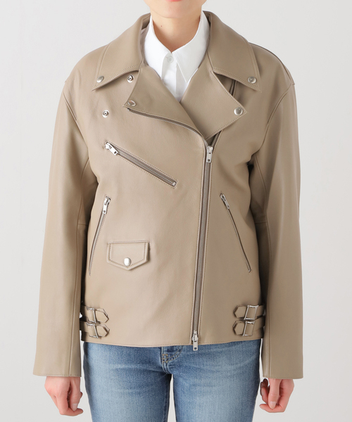 Spick & Span（スピックアンドスパン）の「レザーライダースジャケット