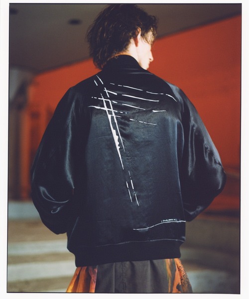 JULIUS（ユリウス）の「JULIUS/ユリウス/-DUSK VINTAGE SATIN BLOUSON