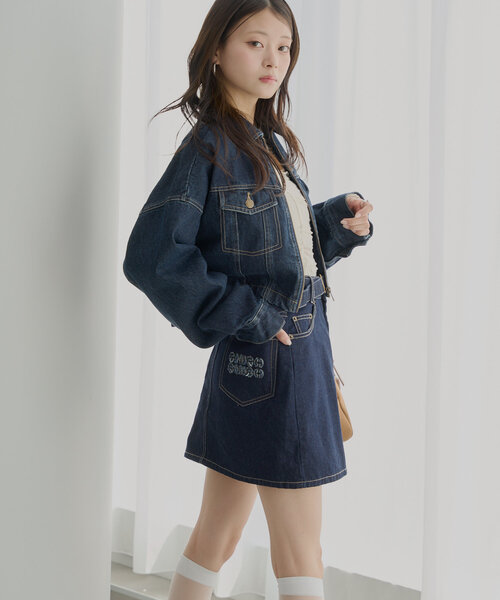 Chico（チコ）の「【2サイズ展開/セットアップ対応】ベルト付きロゴ