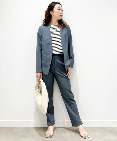 UNTITLED（アンタイトル）の「◇フュージョンクロス テーパードパンツ