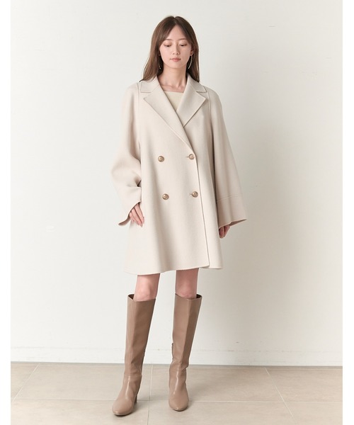 SNIDEL（スナイデル）の「リバーフレアコート（その他アウター）」 - WEAR