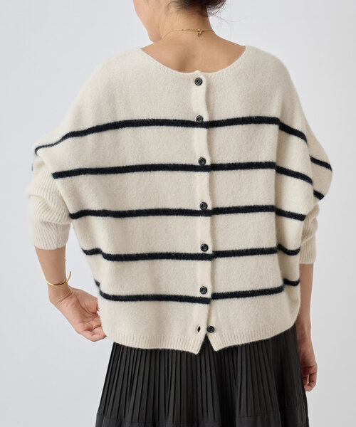 BEARDSLEY（ビアズリー）の「FOXウール後ろボタンニット（カーディガン