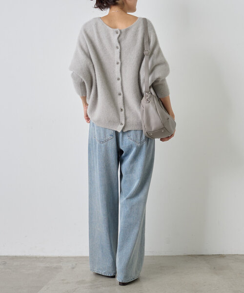 BEARDSLEY（ビアズリー）の「FOXウール後ろボタンニット（カーディガン