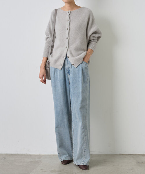 BEARDSLEY（ビアズリー）の「FOXウール後ろボタンニット（カーディガン