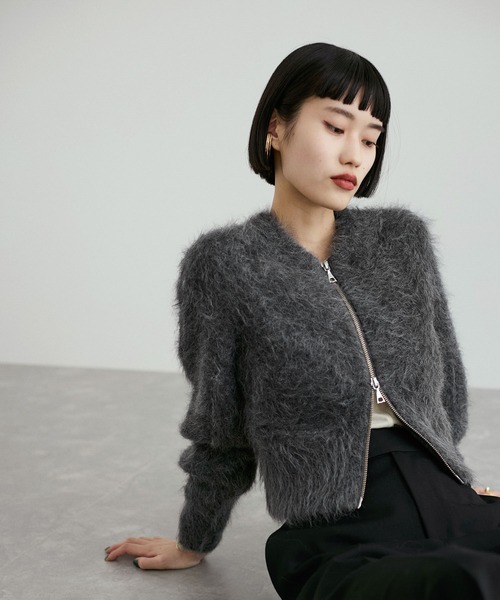 セール】アルパカニットカーディガン（カーディガン/ボレロ）｜ADAM ET