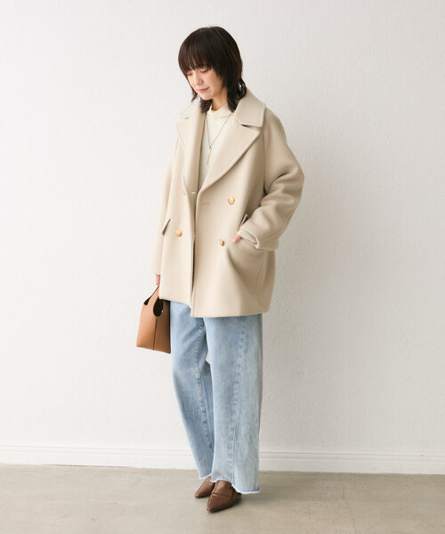 RIVE DROITE（リヴドロワ）の「【2サイズ展開】ラグランPコート