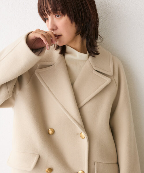 RIVE DROITE（リヴドロワ）の「【2サイズ展開】ラグランPコート