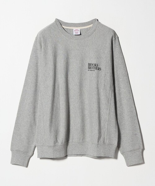 Brooks Brothers＞ロゴ クルーネック スウェットシャツ（スウェット