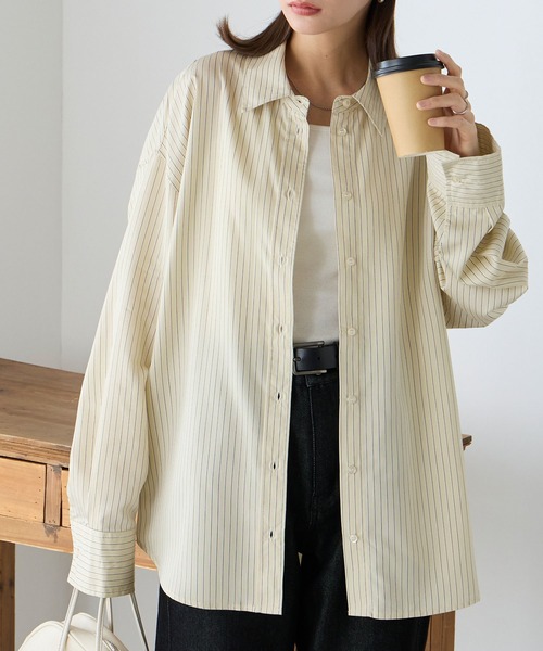 BONLECILL（ボンルシール）の「アソート柄メンズライクオーバーサイズ