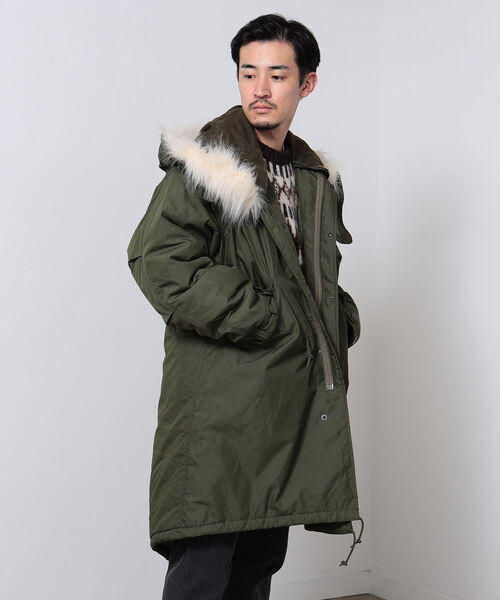 BEAMS（ビームス）の「BEAMS / 中綿 M-65タイプ モッズコート（モッズ