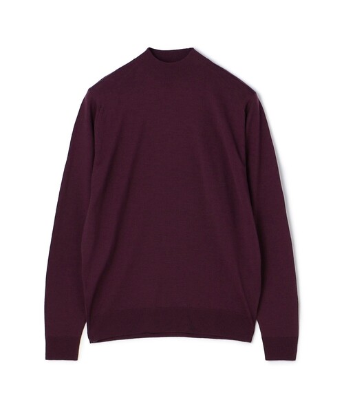 セール】JOHN SMEDLEY 30G MODERN FIT ウール モックネックプル