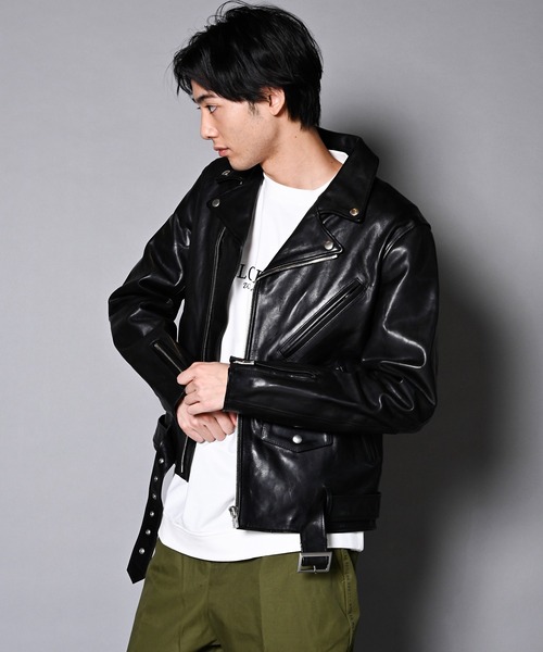 JACKROSE（ジャックローズ）の「JE HORSE OIL LEATHER D RIDERS/ホース