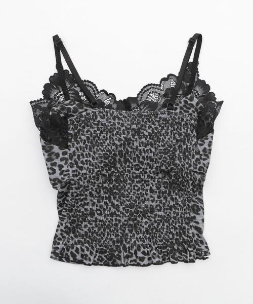 DISPARK/レオパードレースキャミ（キャミソール）｜DISPARK（ディス