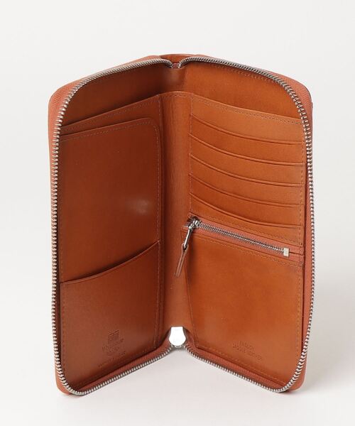 WHITEHOUSE COX ZIP ROUND TRAVEL WALLET ホワイトハウスコックス