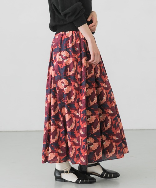 かぐれ（カグレ）の「リバティプリントスカート（スカート）」 - WEAR