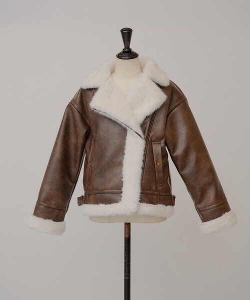 Chico（チコ）の「【ゆっぴコラボ企画】ファーライダースショート