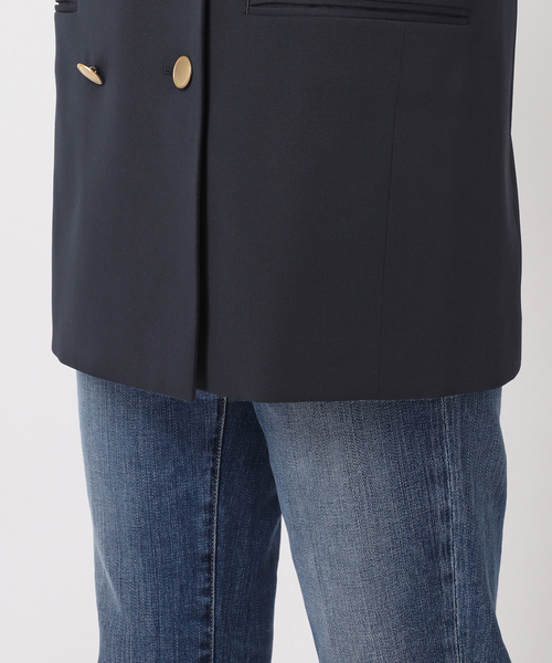 セール】ドライツイルダブルブレストジャケット（テーラードジャケット