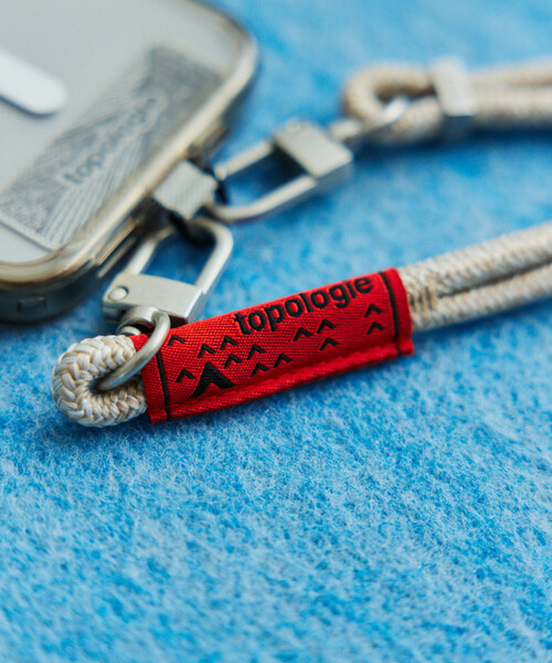 Topologie/トポロジー 6mm ROPE STRAP(ストラップ単体)（スマホグッズ